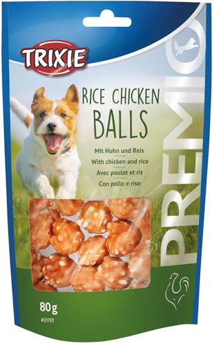 5 Beutel mit Reis und Hähnchen