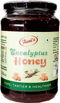 Avni's Tasty Healthy Eucalyptus Honey Unprocessed Unpasteurised No Preservatives | (1 kg)