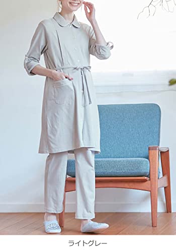 犬印本舗『fairyNIGTY無地長袖パジャマ（サイド授乳口）』