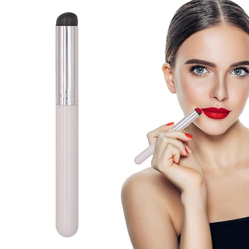 Aplicador de labios de silicona, corrector de labios, cepillo de labios de silicona, brocha de maquillaje de labios, aplicador de brillo de labios pequeño, juego de brochas de silicona para bálsamo