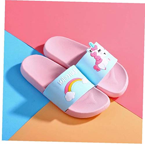 Unicorn Pantofole per Ragazzi Ragazze Scorrere
