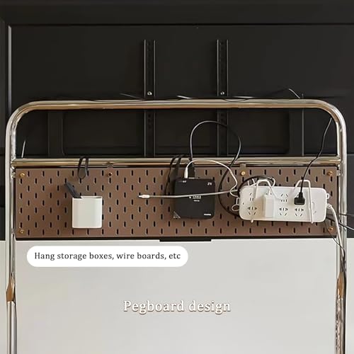 Soporte móvil para TV con ruedas ajustable de 65-90 pulgadas miniatura 4