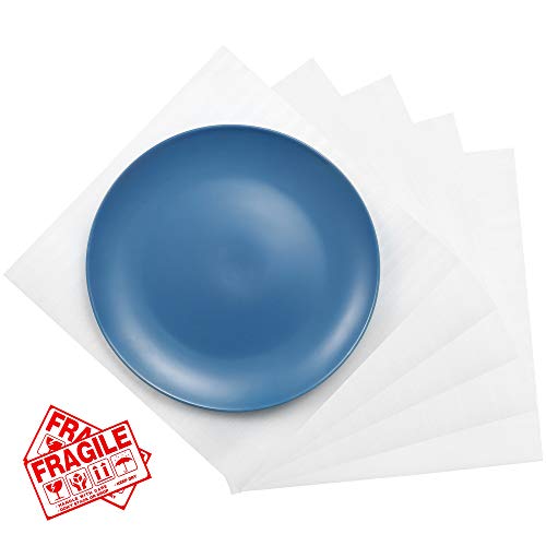 120 Pack Foam Wrap Sheets 12"×12" - Packing Foam Wrap Sheets For Moving/Shipping, Fragile Labels, Dish Packing Supplies/Material, Cushioning Foam Padding For Packaging Dishes/China/Plates/Mugs/Cups #TOP1