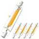 R7S LED 78mm 6W 3000K Stablampe im 5er Pack