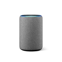 Amazon Echo (3&ordf; generazione) - Altoparlante intelligente con Alexa - Tessuto grigio m&eacute;lange