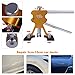 Fly5D 53Pcs PDR kit Auto Body Paintless Dent Repair Removal Tool Kits Dent Lifter Auto Glue Dent Puller Kits with Tool Bag, Aluminum Dent Removal Kit for 98% Hail Dents and Car Dents