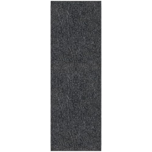 Ottomanson tapete corredor 20" x 59" negro miniatura 6