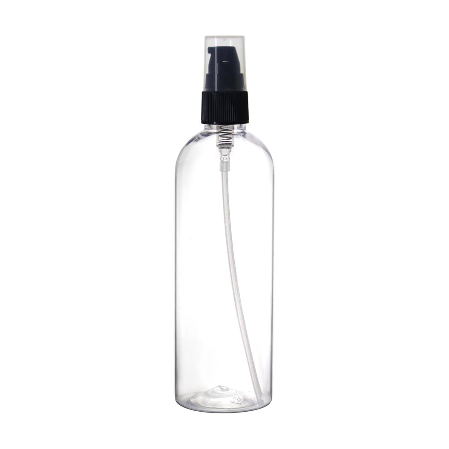 nsb herbals 200ml Clear Plastic Round Empty Refillable & Reusable Bottle With Black Serum Pressed Pump Dispenser For Liquid, Lotion Cream, Shampoo, Cosmetic & Multipurpose (3)-image-38