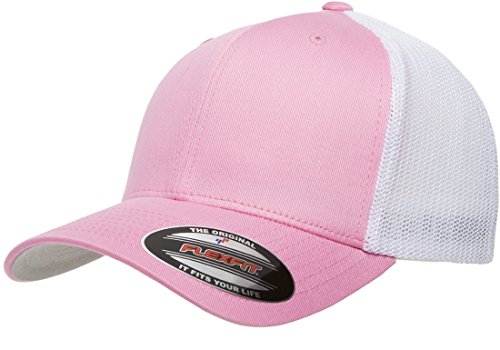 Image of Flexfit Two-Tone Stretch Mesh Fitted Cap Hat