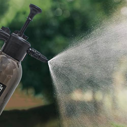 Image of OEM YUVA Series 2L Foam Pressure Sprayer (Black) for Gardening, Car Washing, and Household Cleaning - Adjustable Nozzle, Acid-Resistant Material