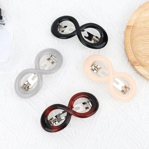Pack de 4 Pinzas de Pelo Francesas Vintage para Mujeres miniatura 7
