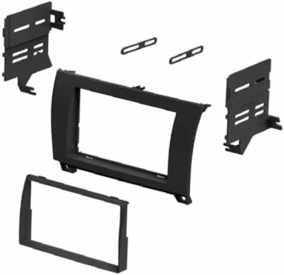 Double Din Car Stereo Radio Install Dash Kit -Made for Toyota: 2008-2022 Sequoia and 2007-2013 Tundra