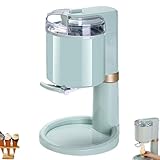 1L Soft Serve Ice Cream Machine for Home, Automatic Soft Serve Ice Cream Maker & Yogurt Makers Countertop Mini Ice-Cream Dessert Maker For Bar and Café