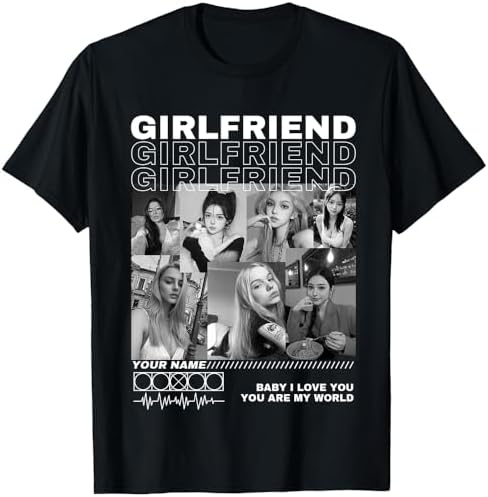 Custom T Shirts - Custom Your Photo Shirt - Shirt with Girlfriend...