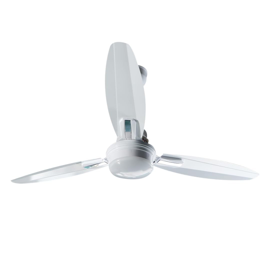 LTM RAITO Remote Control 1200mm BLDC Ceiling Fan with Light | Aerodynamic Blades | High Air Delivery | 5 Star Rated Energy Efficient Ceiling Fans for Home | 3 Years Warrenty