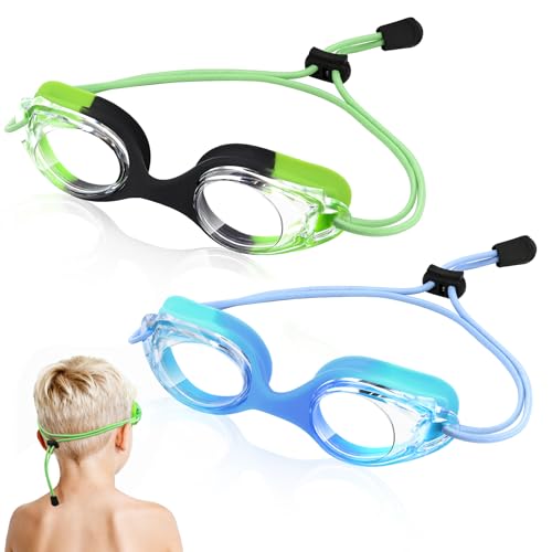 Lunettes de natation pour enfants Vvinca élastiques 3-14 ans