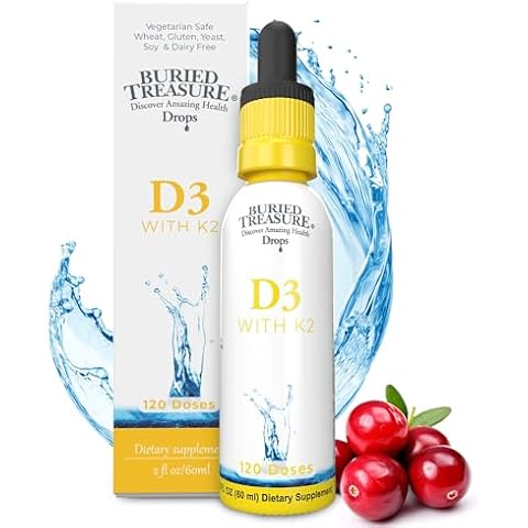 Buried Treasure Liquid D3 with K2 and MCT Cover