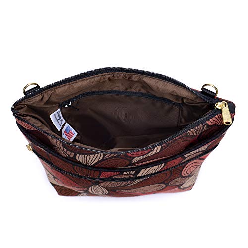 Image of Danny K. Women's Tapestry Bag Crossbody Handbag, Maggie Purse Handmade in the USA