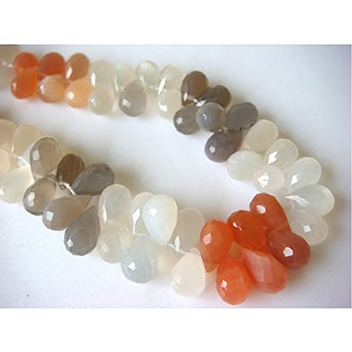 Multi Moonstone perles pour réparer et personnaliser vos colliers ternis