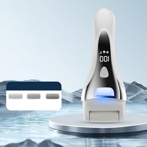 Éliminateur de callosités électrique double vitesse pour talons secs