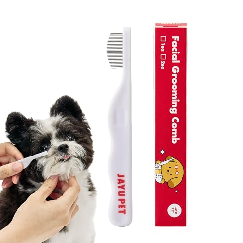 JAYU PET Facial Grooming Comb - Dog Eye Combs, Stress-free T