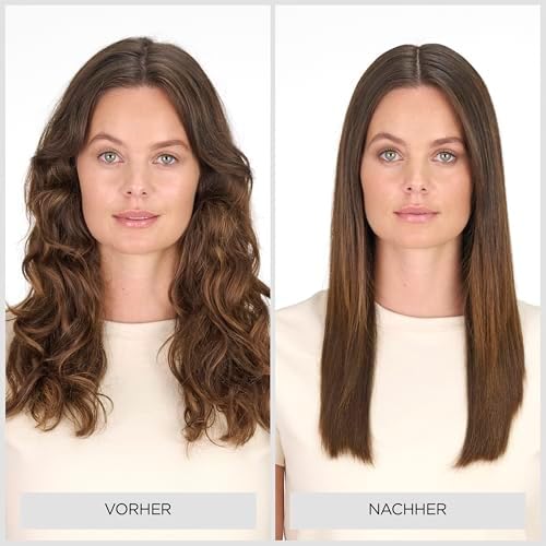 Bild 2 - BaByliss Super Smooth Glätteisen – Anti-Frizz Ionen-Technologie, Hitzeschutzmatte, fortschrittliche Keramikplatten, schnelles Aufheizen, 6 Temperaturstufen von 140°C bis 235°C, ST393E