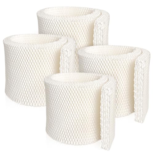 Image of Keycci MAF1 Humidifier Wicking Filter Compatible with Air-Care, Emerson, Essick, MoistAir Filters MA0950 MA1200 MA1201, Ken More 14906, 14410, 14411 Humidifiers (4)