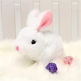Easter Plush Stuffed Interactive Bunny Toy Walking Rabbit Educational Toys Interactive Toys rabbit C