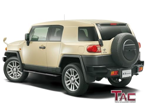 Estribos TAC para Toyota FJ Cruiser 2007-2014 SUV 3" Negro miniatura 3