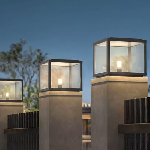 Farolas exteriores con control y luces LED para iluminación de muelle o terraza 3