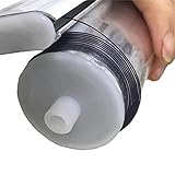 【Wasserdichtes Material】 Transparente Rollos für Terrasse, transparente Außen-/Innenrollos mit Beschlägen, wasserdichte Rollos für Balkone (Größe: 80 x 280 cm (31,5 x 110 Zoll)) ()