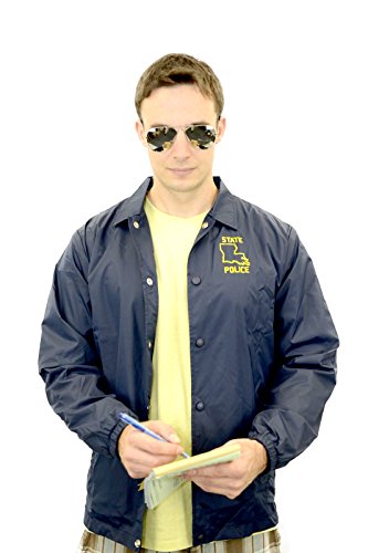 True Detective Jacket Louisiana Police Windbreaker State4