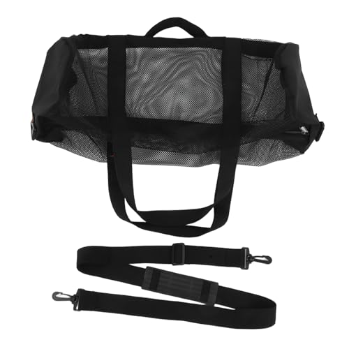 Gogogmee Cylinder Mesh Beach Bag: Design for Swimming Equipment Snorkeling Gear and Travel Essentials Quick-dry Portable for and Travel