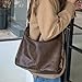 celestina Hobo Bags for Women, Ultra Soft Foldable Vegan Leather Shoulder Handbag, Stylish Slouchy Tote Purses (Brown)