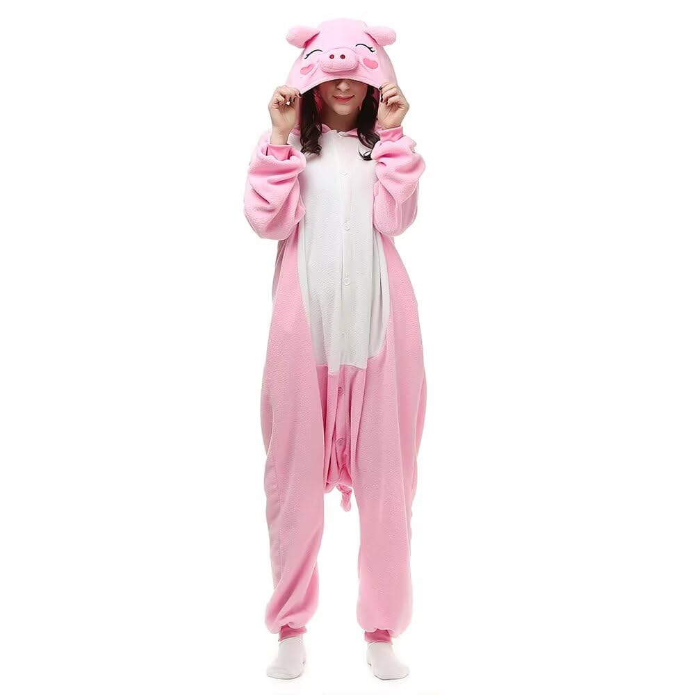LBJR Disfraz de Animal Adulto Pijama Entero Animales Mujer Hombre — view 25