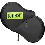 Butterfly BD Full Case II | Case with Mesh Net for Accessory and Zipper Closure | Holds One Table Tennis Paddle | Colors Available: Gold, Lime Green, Rose, Sky Blue