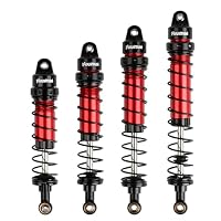INJORA RC Stoßdämpfer 4pcs Dämpfer für 1/10 RC Crawler SCX10 TRX4,110mm – Ansicht 4