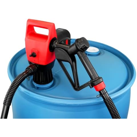 ZEELINE BY MILTON Drum Pump 120-volt Motor, DEF Pump, Use with Water-Based Chemicals and Petroleum Products, Includes Hose and Nozzle (ZE7019L) Cover