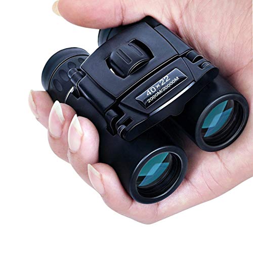 L-YINGZON Binocular Telescope 40x22 HD Powerful Binoculars 2000M Long Range Folding Mini Telescope BAK4 FMC Optics For Hunting Sports Outdoor Camping Travel Outdoor