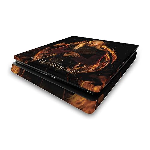 Vinyle autocollant PS4 Slim Daemon House of The Dragon par Head Case Designs