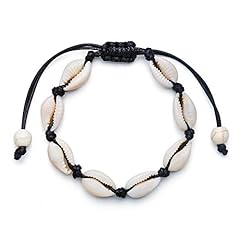 A5:Shell Anklet Black Rope