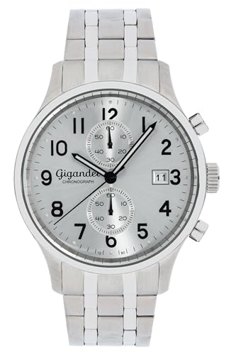 Montre analogique quartz japonais Gigandet en acier inoxydable robuste