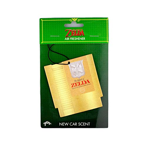 The Legend Of Zelda NES Cartridge Air Freshener | Official The Legend Of Zelda Video Game Collectible | New Car Scent