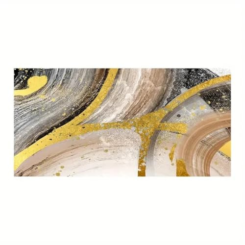 Impression d'art sur toile géométrique abstraite décoration murale encre
