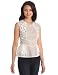 BCBGMAXAZRIA Women's Kerra Lace Blocked Top