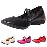 Womens Mary Janes Shoes with Strap Dress Ballet...