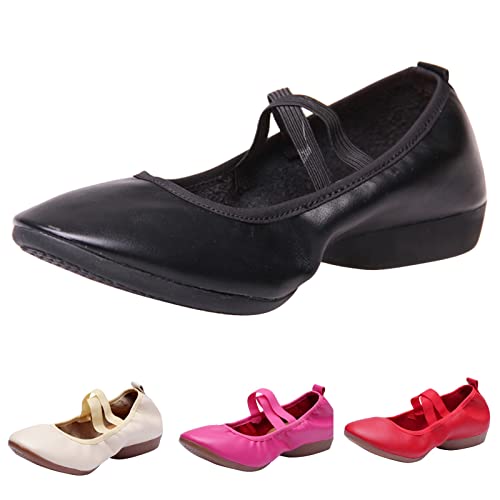 Womens Mary Janes Shoes with Strap Dress Ballet...