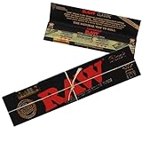 RAW ブラック クラシック キングサイズ ペーパー 30冊セット 湿度調整剤付き/raw 巻紙 喫煙具 [並行輸入品]