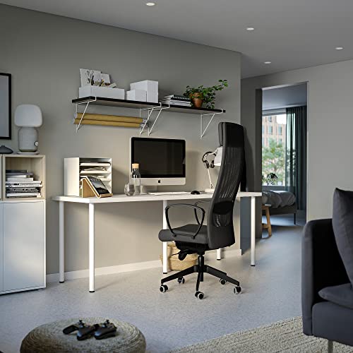 Bureau LAGKAPTEN/ADILS blanc 200x60 cm pour ne plus manquer de place