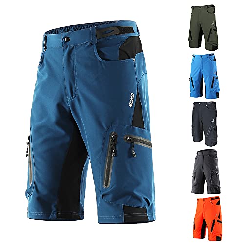 Shorts de ciclismo baggy con bolsillos y cremallera miniatura 5